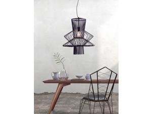 Zuo Zuo Tornado Ceiling Lamp Black - 50143 50143 Zuo Zuo Tornado Ceiling Lamp Black - 50143 50143