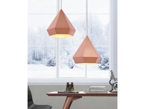 Zuo Zuo Forecast Ceiling Lamp Rose Gold - 50174 50174 Zuo Zuo Forecast Ceiling Lamp Rose Gold - 50174 50174