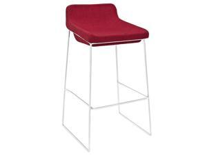 Modway Garner Bar Stool in Red EEI-1029-RED Modway Garner Bar Stool in Red EEI-1029-RED