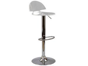 Translucent Bar Stool in Clear Translucent Bar Stool in Clear