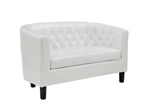LexMod EEI-1043-WHI Modway Prospect 2-Seater Loveseat - White LexMod EEI-1043-WHI Modway Prospect 2-Seater Loveseat - White