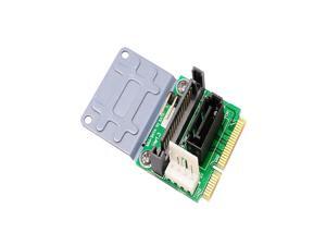 MSATA to SATA Adapter Card Mini SATA to 7pin SATA Converter with Power Slot MSATA to SATA Adapter Card Mini SATA to 7pin SATA Converter with Power Slot