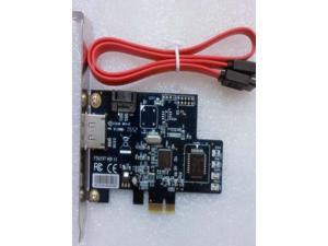 PCI-E to SATA E-SATA RAID Adapter SATA II RAID 2-Port PCI Express Card PCI-E to SATA E-SATA RAID Adapter SATA II RAID 2-Port PCI Express Card