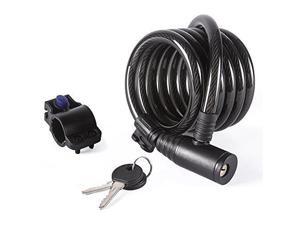 Etronic Security Lock M7K Self Coiling Keyed Cable Lock, 6-Feet x 1/2-Inch Etronic Security Lock M7K Self Coiling Keyed Cable Lock, 6-Feet x 1/2-Inch
