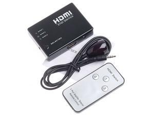 Topwin Mini 3 Port 1080P Video HDMI Switch HDMI Switcher HDMI Splitter with IR Remote splitter box Topwin Mini 3 Port 1080P Video HDMI Switch HDMI Switcher HDMI Splitter with IR Remote splitter box