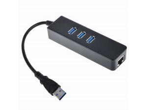 3 Port USB 3.0 Hub 10/100/1000 Mbps RJ45 Gigabit Ethernet LAN Wired Network Adapter 3 Port USB 3.0 Hub 10/100/1000 Mbps RJ45 Gigabit Ethernet LAN Wired Network Adapter