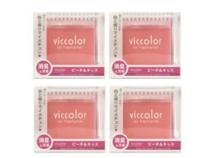 Japan Diax Viccolor Peach & Kiss Air Freshener (Genuine Diax JDM Products) - 4 Pack Japan Diax Viccolor Peach & Kiss Air Freshener (Genuine Diax JDM Products) - 4 Pack