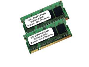 4GB (2x2GB) PC2-6400 DDR2-800MHz 200pin SODIMM Dual Channel Laptop Notebook Memory 4GB (2x2GB) PC2-6400 DDR2-800MHz 200pin SODIMM Dual Channel Laptop Notebook Memory
