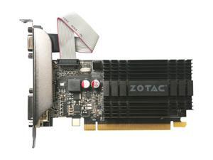 ZOTAC GeForce GT 710 DirectX 12 ZT-71301-20L 1GB 64-Bit DDR3 PCI Express 2.0 x 8 Video Graphics Card ZOTAC GeForce GT 710 DirectX 12 ZT-71301-20L 1GB 64-Bit DDR3 PCI Express 2.0 x 8 Video Graphics Card