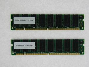 1GB SpecTek Kit 2* 512MB PC133 133 mhz SDRAM NON ECC RAM Unbuff Desktop PC Memory 1GB SpecTek Kit 2* 512MB PC133 133 mhz SDRAM NON ECC RAM Unbuff Desktop PC Memory