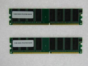 2GB (2*1GB) DDR PC2700 184-Pin DIMM Unbuffered Non-ecc DDR LONGDIMM/DIMM 64X8 Memory HP Business Desktop D220 2GB (2*1GB) DDR PC2700 184-Pin DIMM Unbuffered Non-ecc DDR LONGDIMM/DIMM 64X8 Memory HP Business Desktop D220