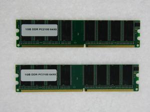 2GB (2*1GB) PC2100 266MHz DDR Non-ECC 184-Pin DIMM 64X8 CL2.5 MEMORY FOR HP PAVILION MEDIA CENTER 894C 2GB (2*1GB) PC2100 266MHz DDR Non-ECC 184-Pin DIMM 64X8 CL2.5 MEMORY FOR HP PAVILION MEDIA CENTER 894C