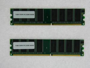 2GB (2*1GB) PC 3200 400MHZ 2.5V NON ECC DDR 184 PIN MEMORY FOR ACER ASPIRE T330 T600 T620 T670 2GB (2*1GB) PC 3200 400MHZ 2.5V NON ECC DDR 184 PIN MEMORY FOR ACER ASPIRE T330 T600 T620 T670