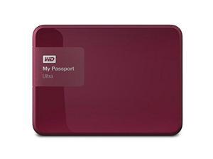WD My Passport Ultra 1 TB Portable External Hard Drive, Berry (2015) (WDBGPU0... WD My Passport Ultra 1 TB Portable External Hard Drive, Berry (2015) (WDBGPU0...
