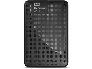 Western Digital WD 500GB My Passport AV-TV USB 3.0 Portable External Hard Drive Western Digital WD 500GB My Passport AV-TV USB 3.0 Portable External Hard Drive