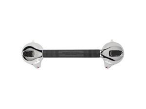 Healthsmart Chrome Suction Cup Grab Bar With Bactix, 16" Healthsmart Chrome Suction Cup Grab Bar With Bactix, 16"