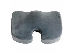 Coccyx Orthopedic Comfort Foam Seat Cushion - Grey Coccyx Orthopedic Comfort Foam Seat Cushion - Grey