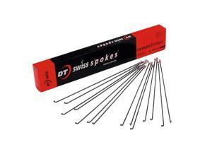 DT Swiss, Box of 72 Competition Black spokes, 2.0/1.8mm, With nipples, 291mm DT Swiss, Box of 72 Competition Black spokes, 2.0/1.8mm, With nipples, 291mm