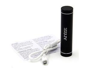 Aiyze Mini Power Bank 3000mah Portable Battery Charger Usb External Battery Pack "Lipstick"cylinder Shape Luxury For iPhone, Galaxy S5, S4, Note 3, Nexus 4, HTC One, One 2 (M8), most other Smartphones Aiyze Mini Power Bank 3000mah Portable Battery Charger Usb External Battery Pack "Lipstick"cylinder Shape Luxury For iPhone, Galaxy S5, S4, Note 3, Nexus 4, HTC One, One 2 (M8), most other Smartphones