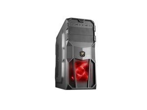 COUGAR MX200 Steel ATX Mid Tower Computer Case, 2x 5.25in Bays, Black COUGAR MX200 Steel ATX Mid Tower Computer Case, 2x 5.25in Bays, Black