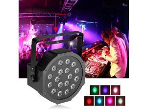 18W 7 CH. LED RGB Stage PAR Light Disco DJ Lighting Club Party DMX-512 Strobe 18W 7 CH. LED RGB Stage PAR Light Disco DJ Lighting Club Party DMX-512 Strobe