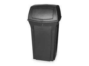 21-1/2" Trash Can, Rubbermaid, FG843088BLA 21-1/2" Trash Can, Rubbermaid, FG843088BLA
