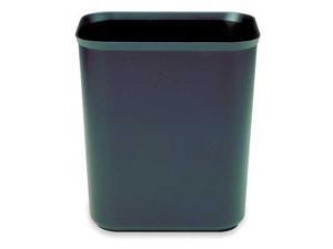 RUBBERMAID FG254300BLA Open-Top Trash Can, Rectangular, 7 gal. RUBBERMAID FG254300BLA Open-Top Trash Can, Rectangular, 7 gal.