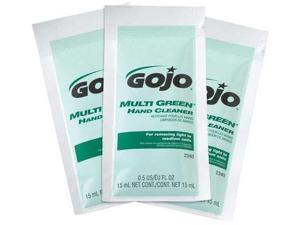GOJO 2340-01 Hand Cleaner, Citrus, Green, PK 40 GOJO 2340-01 Hand Cleaner, Citrus, Green, PK 40