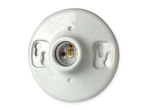 LEVITON 9875 Lamp Holder,Med Base LEVITON 9875 Lamp Holder,Med Base