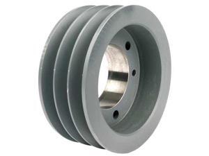 TB WOOD'S 3V303 V-Belt Pulley, Detachable, 3Groove, 3"OD TB WOOD'S 3V303 V-Belt Pulley, Detachable, 3Groove, 3"OD
