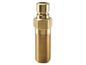 PARKER PN352-25 Coupler Nipple, 1/4-18, 3/8 In. Body, Brass PARKER PN352-25 Coupler Nipple, 1/4-18, 3/8 In. Body, Brass
