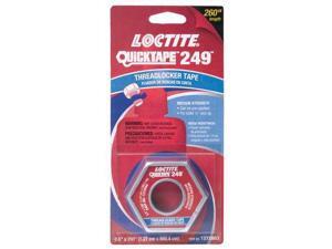 LOCTITE 1372603 Threadlocker Tape, 260 In Roll, Blue LOCTITE 1372603 Threadlocker Tape, 260 In Roll, Blue