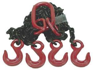 DAYTON 2UKF8 Chain Sling,G80,QOS,Alloy Steel,5 ft. L DAYTON 2UKF8 Chain Sling,G80,QOS,Alloy Steel,5 ft. L