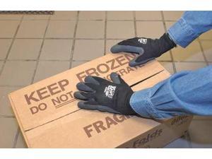 Cold Protection Gloves, Latex, M, Gray, PR Cold Protection Gloves, Latex, M, Gray, PR
