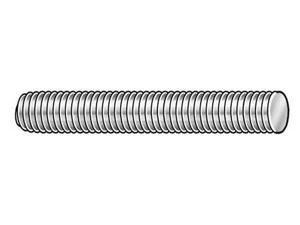 4RED1 Threaded Stud, 304 SS, 1/4-20x3-1/2, PK10 4RED1 Threaded Stud, 304 SS, 1/4-20x3-1/2, PK10