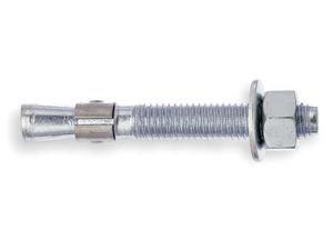 RED HEAD WS-5850 Wedge Anchor, Stl, 5/8x5 L, PK 10 RED HEAD WS-5850 Wedge Anchor, Stl, 5/8x5 L, PK 10
