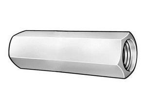 1HY44 Rod Coupling Nut, 18-8, 1/2-13, Pk 2 1HY44 Rod Coupling Nut, 18-8, 1/2-13, Pk 2