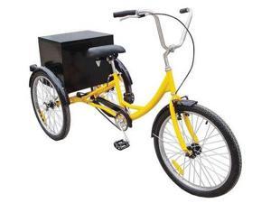 33X833 Industrial Tricycle, 24 In, Rear Cabinet 33X833 Industrial Tricycle, 24 In, Rear Cabinet