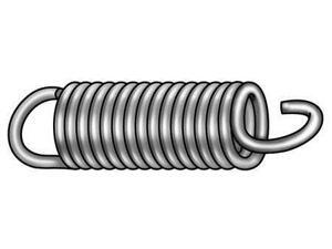 1NAR1 Ext Spring, Cot, Steel, 2 OAL, 3/4 OD, PK 6 1NAR1 Ext Spring, Cot, Steel, 2 OAL, 3/4 OD, PK 6