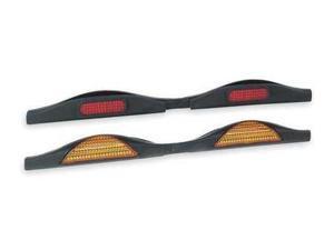 BELL 00098-8 Reflective Door Guard,Black BELL 00098-8 Reflective Door Guard,Black