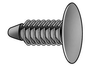 MICRO PLASTICS 27RT250800 Push In Rivet, Std, 1/4 In, PK20 MICRO PLASTICS 27RT250800 Push In Rivet, Std, 1/4 In, PK20