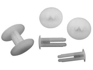 MICRO PLASTICS 27QB701000N Push In Rivet, Ratch, 0.281 In, PK10 MICRO PLASTICS 27QB701000N Push In Rivet, Ratch, 0.281 In, PK10