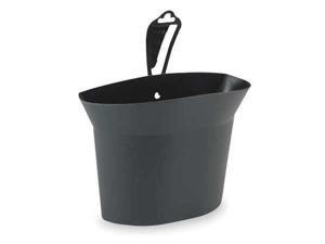 BELL 00030-8 Hang Strap Wastebasket,Black BELL 00030-8 Hang Strap Wastebasket,Black