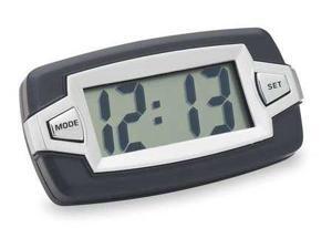 BELL 37007-8 Jumbo LCD Clock,Indicator,Black/Silver BELL 37007-8 Jumbo LCD Clock,Indicator,Black/Silver