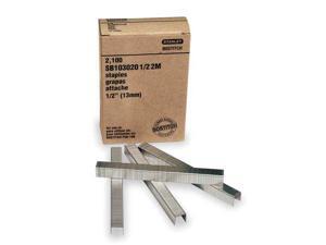 BOSTITCH SB1030205/82.5 Carton Staples,Stick,1/2x5/8 L,PK2490 BOSTITCH SB1030205/82.5 Carton Staples,Stick,1/2x5/8 L,PK2490