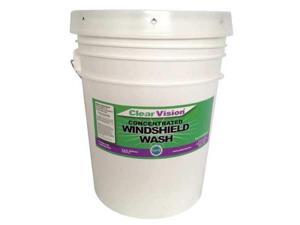 CLEAR VISION ACV05G39203 Windshield Wash, Concentrate, 5 Gal. CLEAR VISION ACV05G39203 Windshield Wash, Concentrate, 5 Gal.
