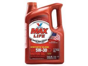 VALVOLINE 782256 Motor Oil, Synthetic Blend, 5W30, 5 Qt VALVOLINE 782256 Motor Oil, Synthetic Blend, 5W30, 5 Qt