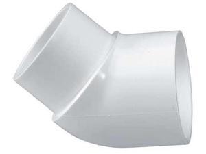 6.14" Elbow, 45 Degrees, Spigot x Socket, Lasco, 423025 6.14" Elbow, 45 Degrees, Spigot x Socket, Lasco, 423025