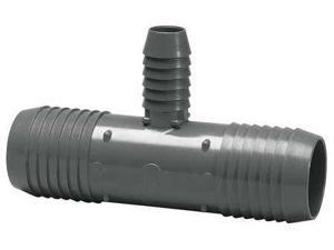 Lasco Insert Reducing Tee, 4.36"L, 1401-168 Lasco Insert Reducing Tee, 4.36"L, 1401-168