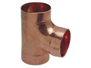 NIBCO 911 11/4 DWV Tee, Wrot Copper, 3/4 x 3/4 x 5/8 In NIBCO 911 11/4 DWV Tee, Wrot Copper, 3/4 x 3/4 x 5/8 In